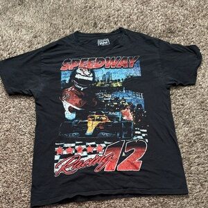 West Size Originals Speedway Racing Graphic T-Shirt Size Large